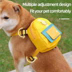 Waterproof Pet Backpack Harness Set