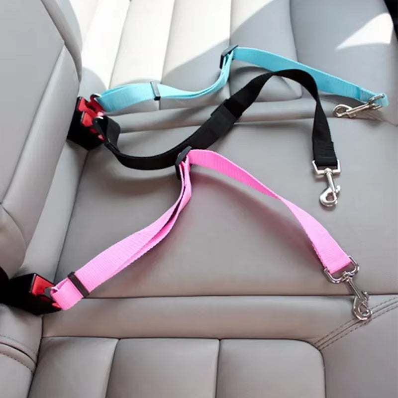 Adjustable Dog Seat Belt – Keep Your Pup Safe on Every Ride