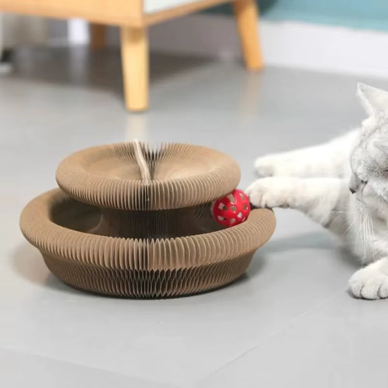 Kitty Kurlz Accordion Cat Toy