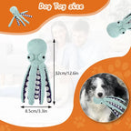 Squeaky Octopus Dog Toy