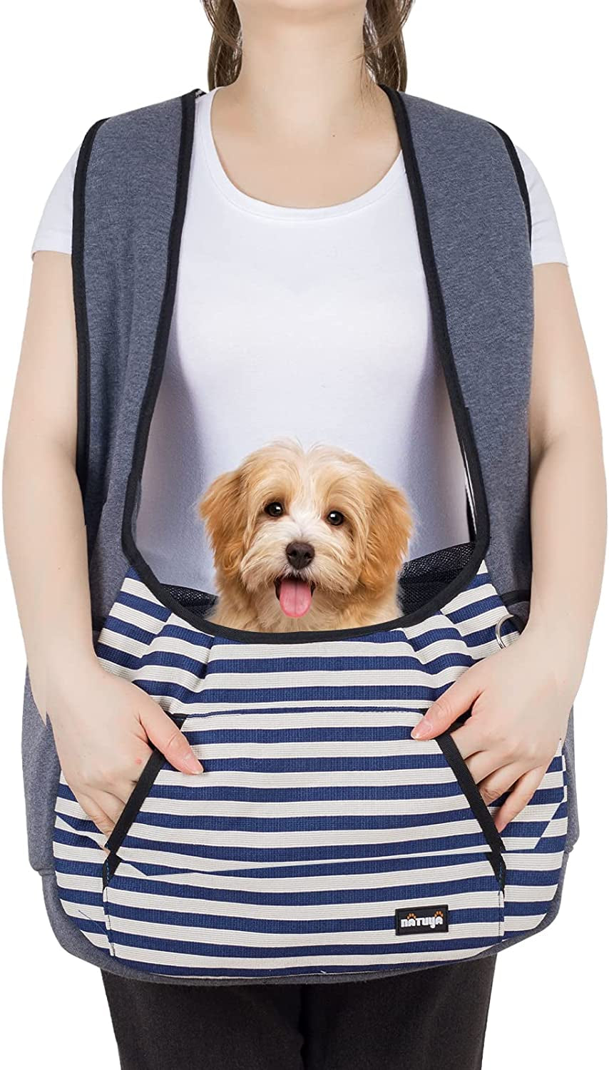 Dog Sling Carrier – Comfortable, Secure & Travel-Ready Front Sling for Small Pets