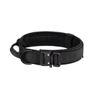 Tactical Quick-Release Dog Collar – Durable, Adjustable & Designed for All Life Stages
