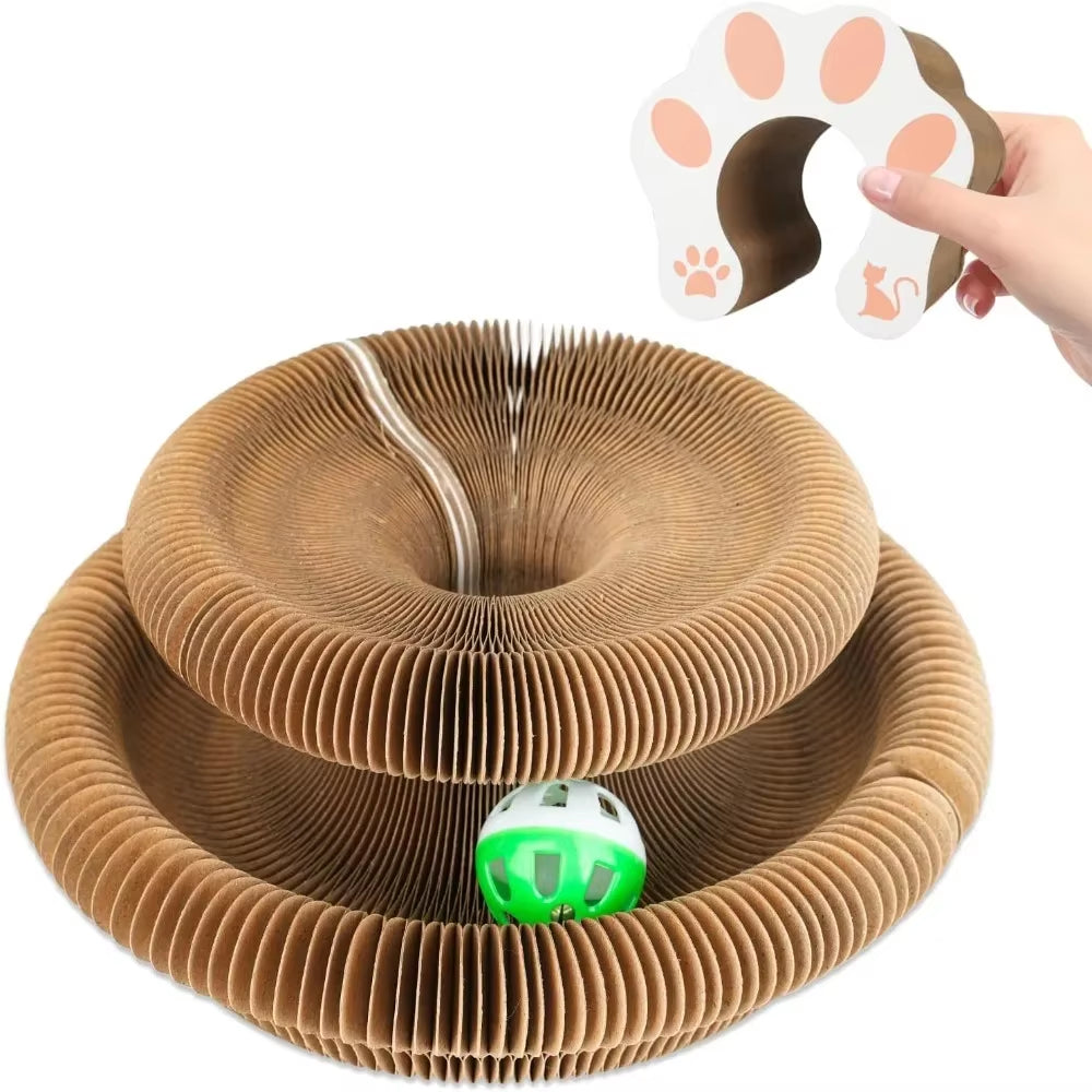 Kitty Kurlz Accordion Cat Toy