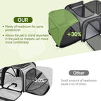 Expandable Extra-Large Pet Carrier Bag – Comfortable, Foldable & Travel-Ready