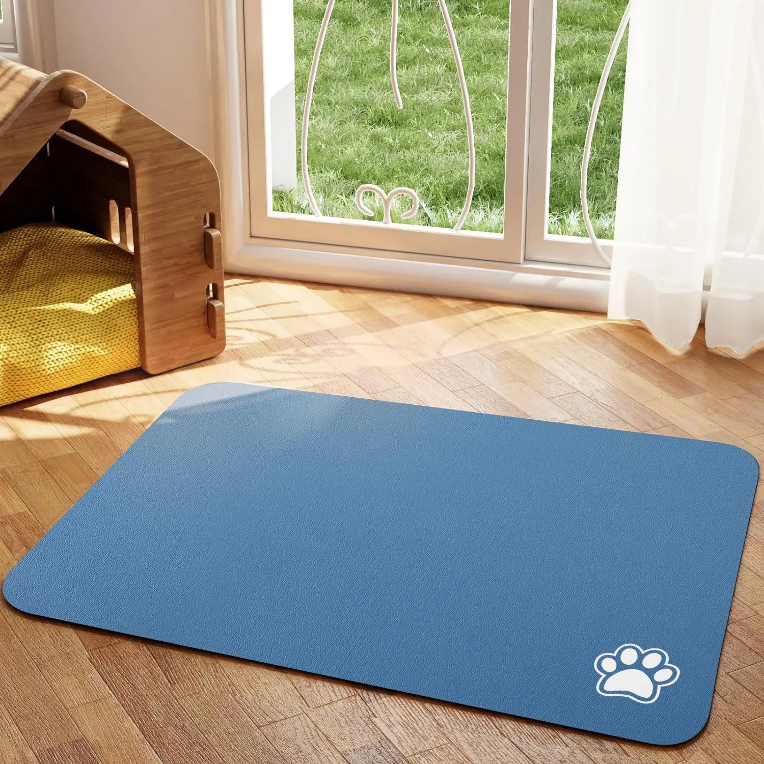 Super Absorbent Pet Feeding Mat – Non-Slip, Quick-Dry & Mess-Free