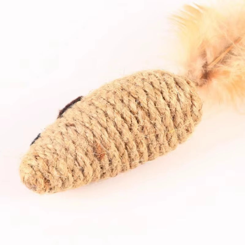 Sisal Mouse Cat Toy