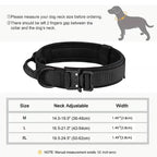 Tactical Quick-Release Dog Collar – Durable, Adjustable & Designed for All Life Stages