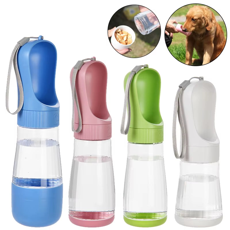 Portable Water Bottle & Food Dispenser