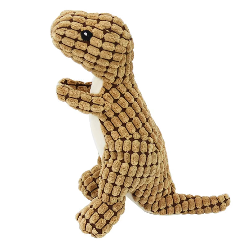 Dinosaur Plush Chew Toy
