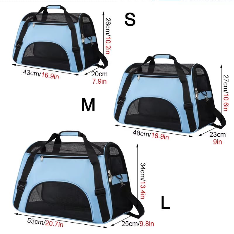 Premium Breathable Pet Travel Bag