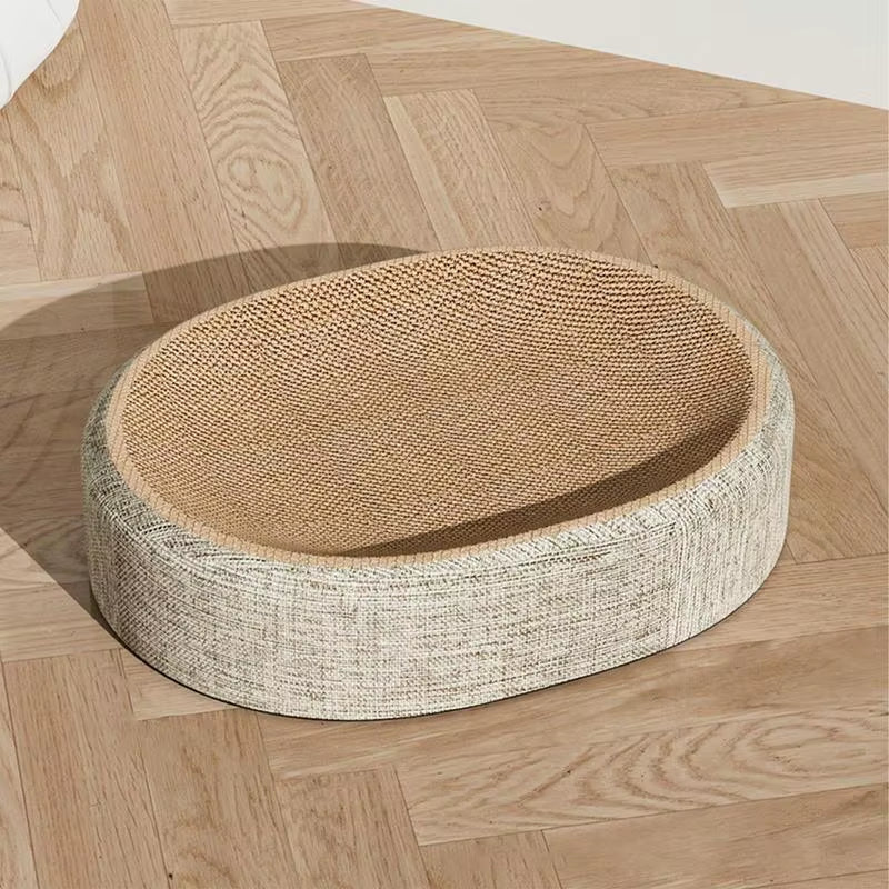 Oval Sisal Cat Scratch Bed