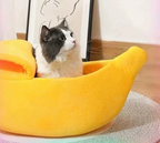 Super Soft Banana Cat Bed