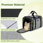 Expandable Extra-Large Pet Carrier Bag – Comfortable, Foldable & Travel-Ready