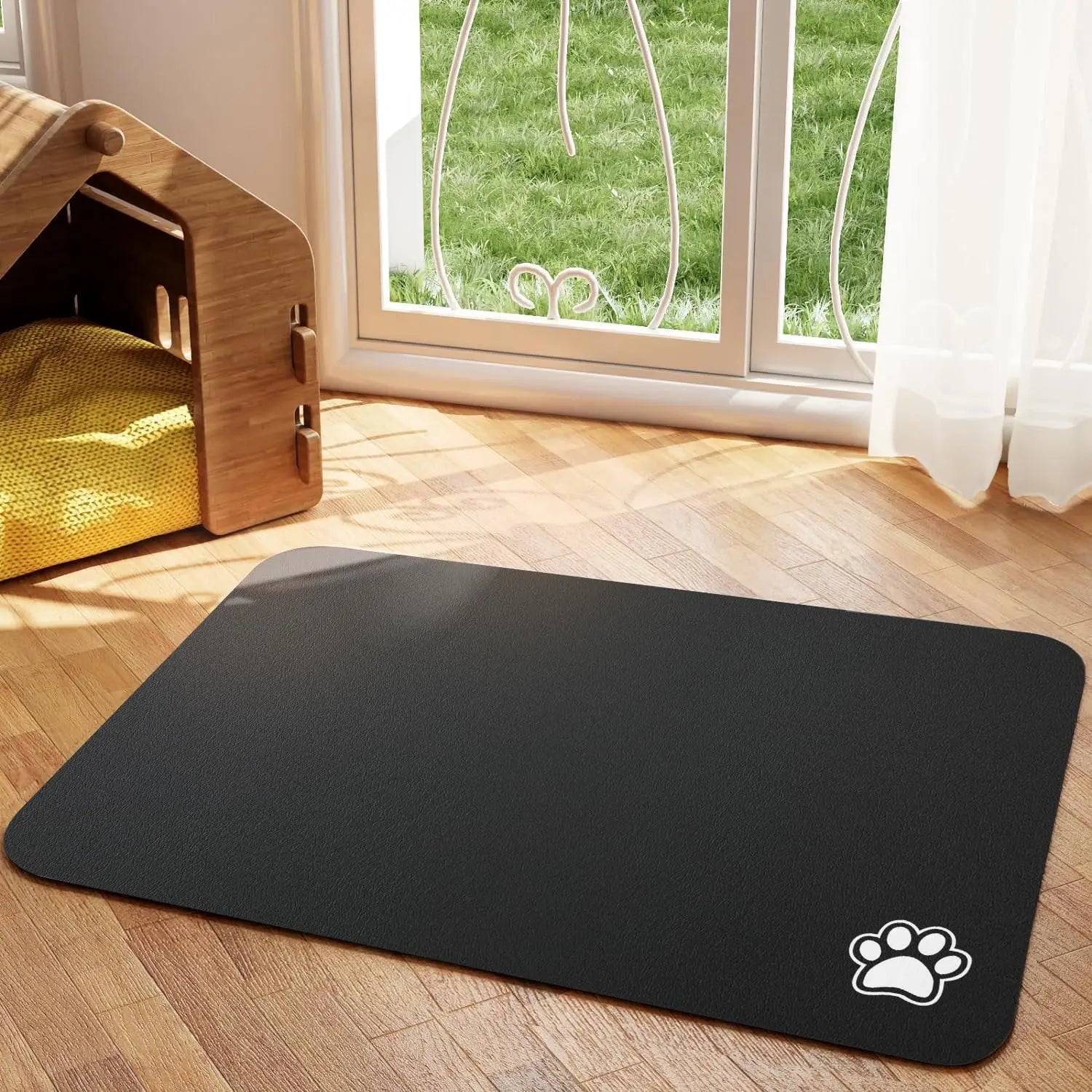 Super Absorbent Pet Feeding Mat – Non-Slip, Quick-Dry & Mess-Free