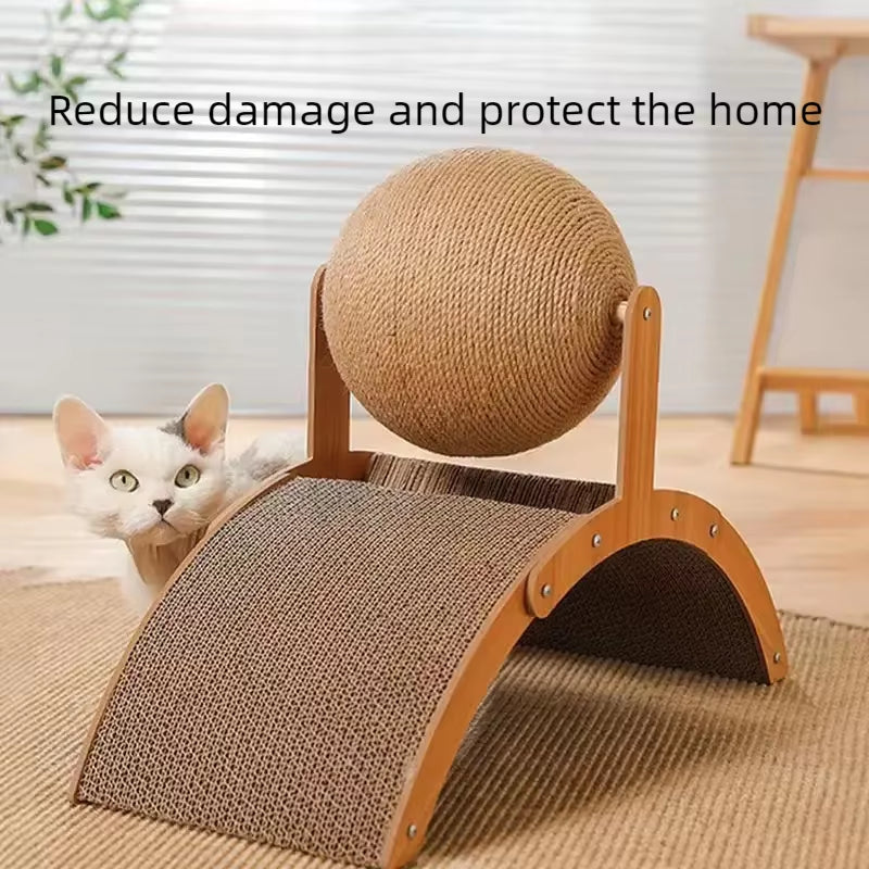 Cat Scratching Ball & Sisal Board