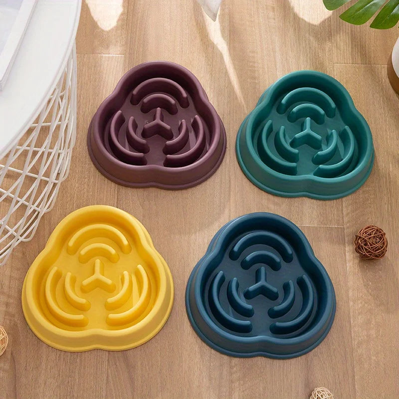 Anti-Choking Slow Feeder Dog Bowl – Anti-Slip, Anti-Overturning & Designed for Healthy Eating