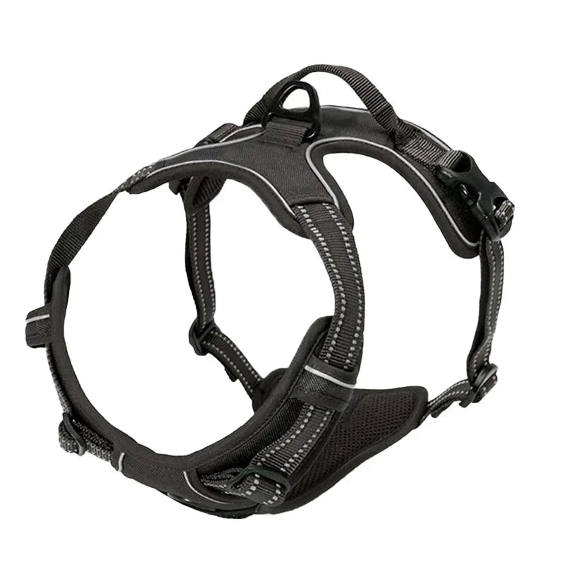 Reflective & Breathable Adjustable Dog Harness – Safe, Secure & Comfortable