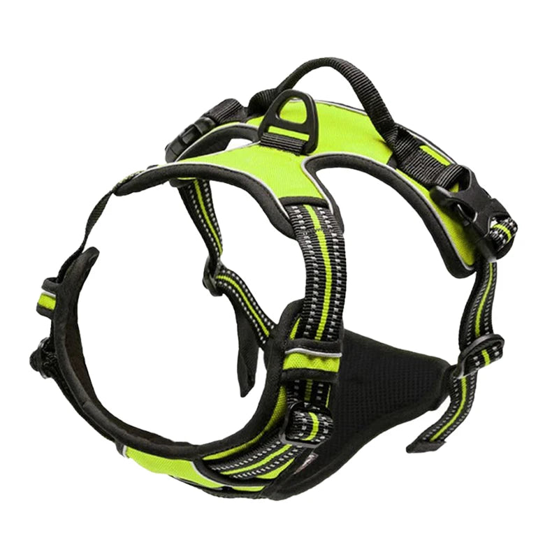 Reflective & Breathable Adjustable Dog Harness – Safe, Secure & Comfortable