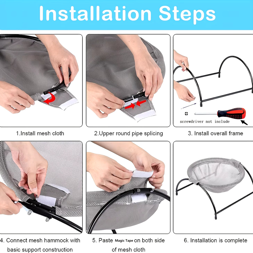 Breathable Cat Hammock Bed