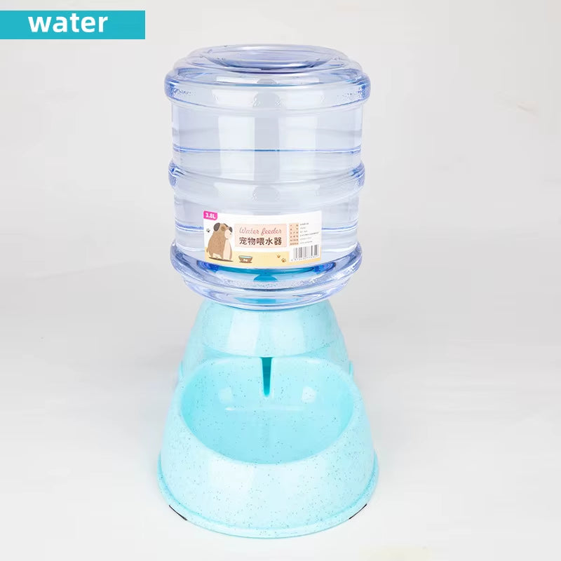 Pet Feeder Bowl & Automatic Water Dispenser