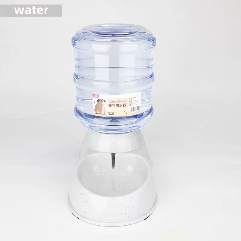 Pet Feeder Bowl & Automatic Water Dispenser