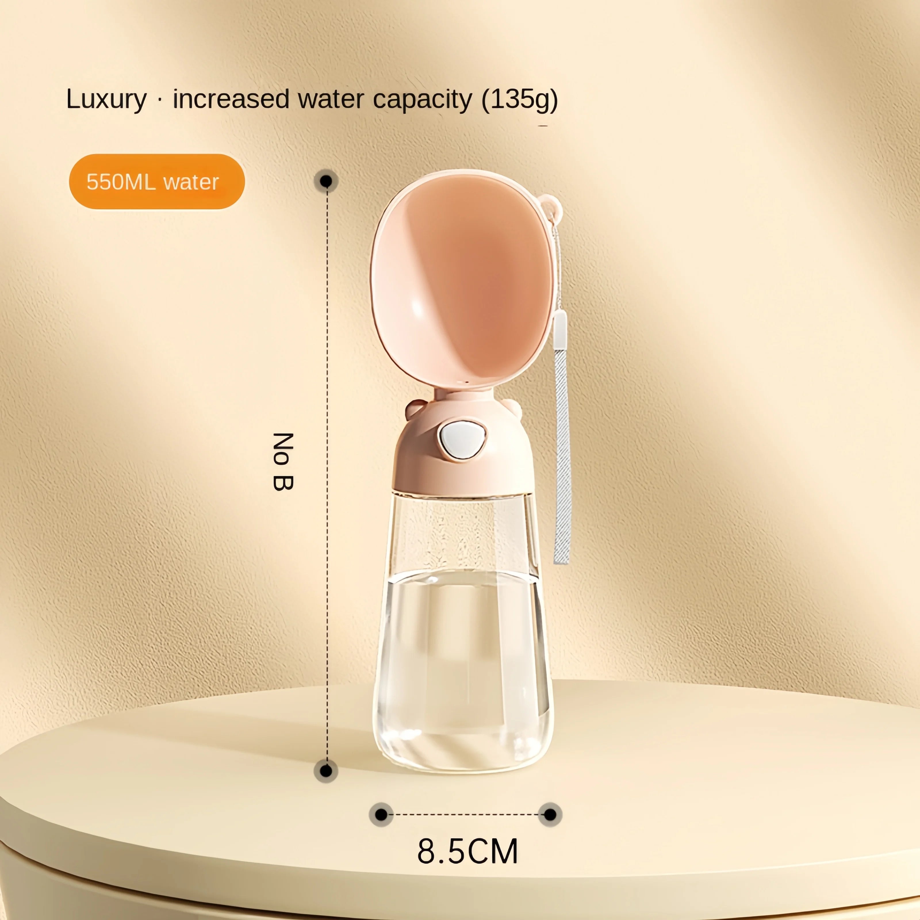 Portable Dog Water Bottle & Food Dispenser