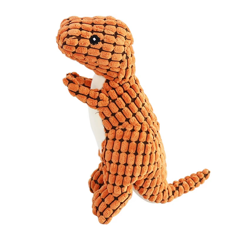 Dinosaur Plush Chew Toy