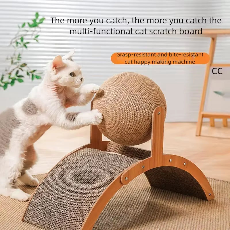 Cat Scratching Ball & Sisal Board