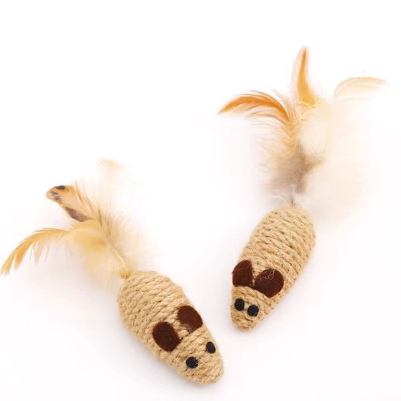Sisal Mouse Cat Toy