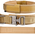 Tactical Quick-Release Dog Collar – Durable, Adjustable & Designed for All Life Stages