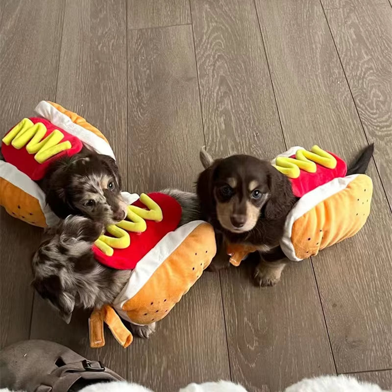 Funny Hot Dog Costume for Dogs 