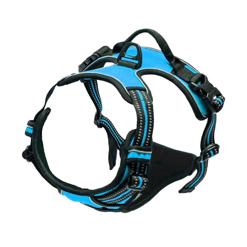 Reflective & Breathable Adjustable Dog Harness – Safe, Secure & Comfortable