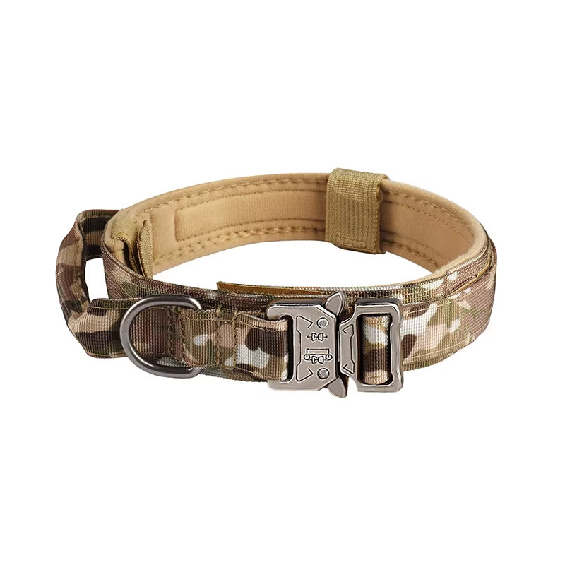 Tactical Quick-Release Dog Collar – Durable, Adjustable & Designed for All Life Stages