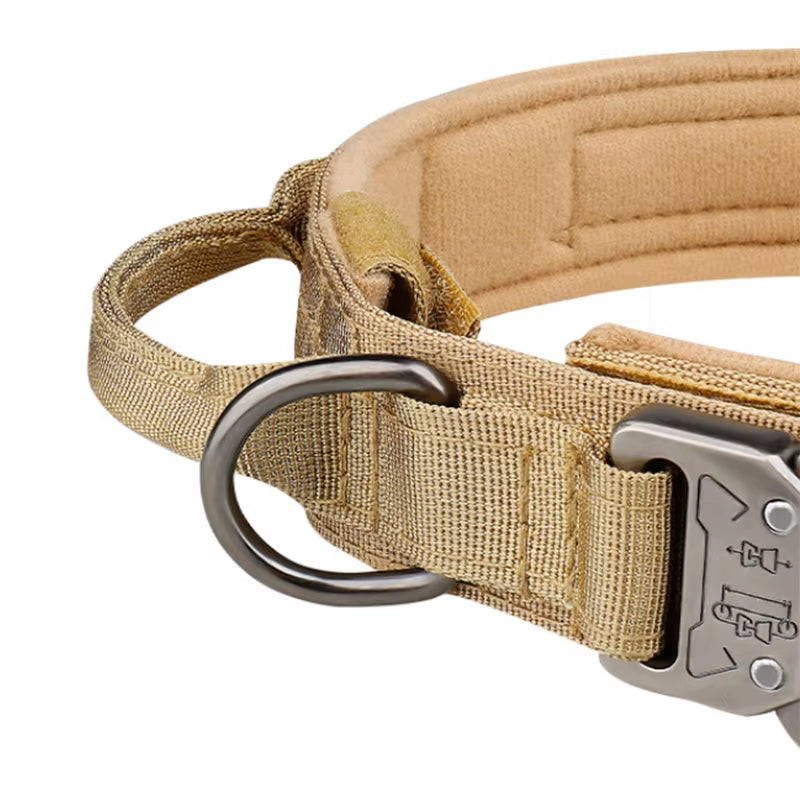 Tactical Quick-Release Dog Collar – Durable, Adjustable & Designed for All Life Stages