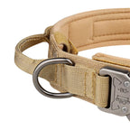 Tactical Quick-Release Dog Collar – Durable, Adjustable & Designed for All Life Stages