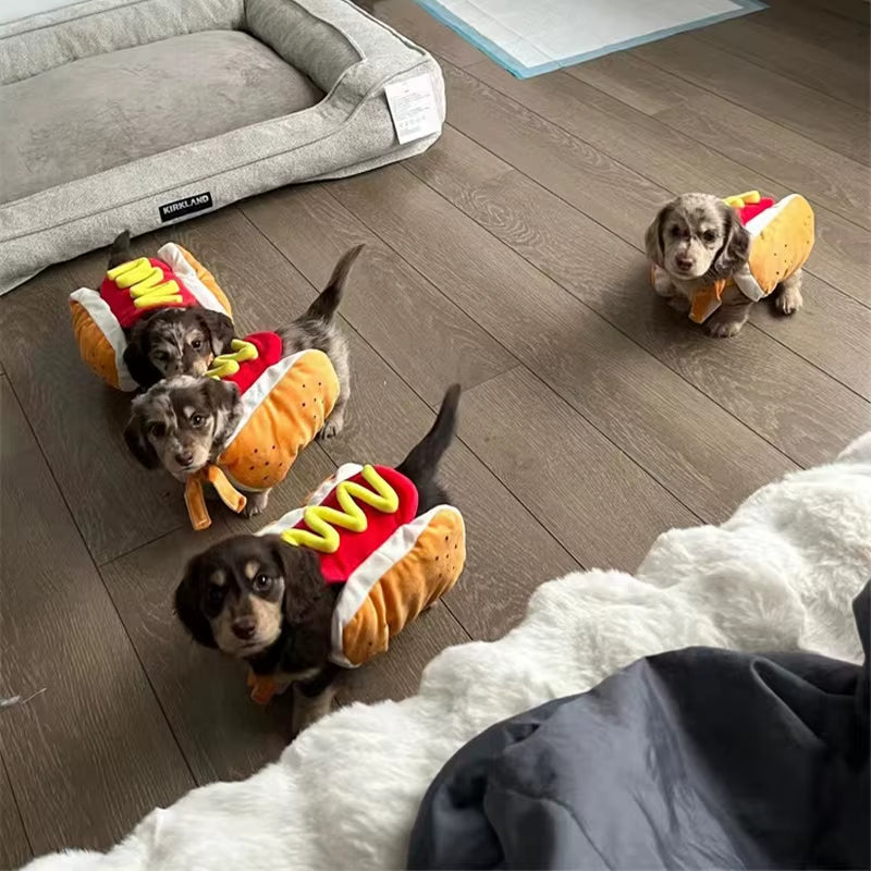 Funny Hot Dog Costume for Dogs 