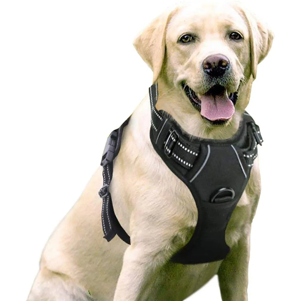 Reflective & Breathable Adjustable Dog Harness – Safe, Secure & Comfortable