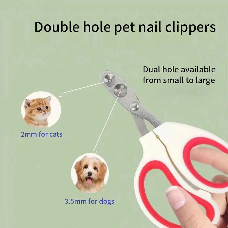 Stainless Steel Cat & Puppy Nail Clippers