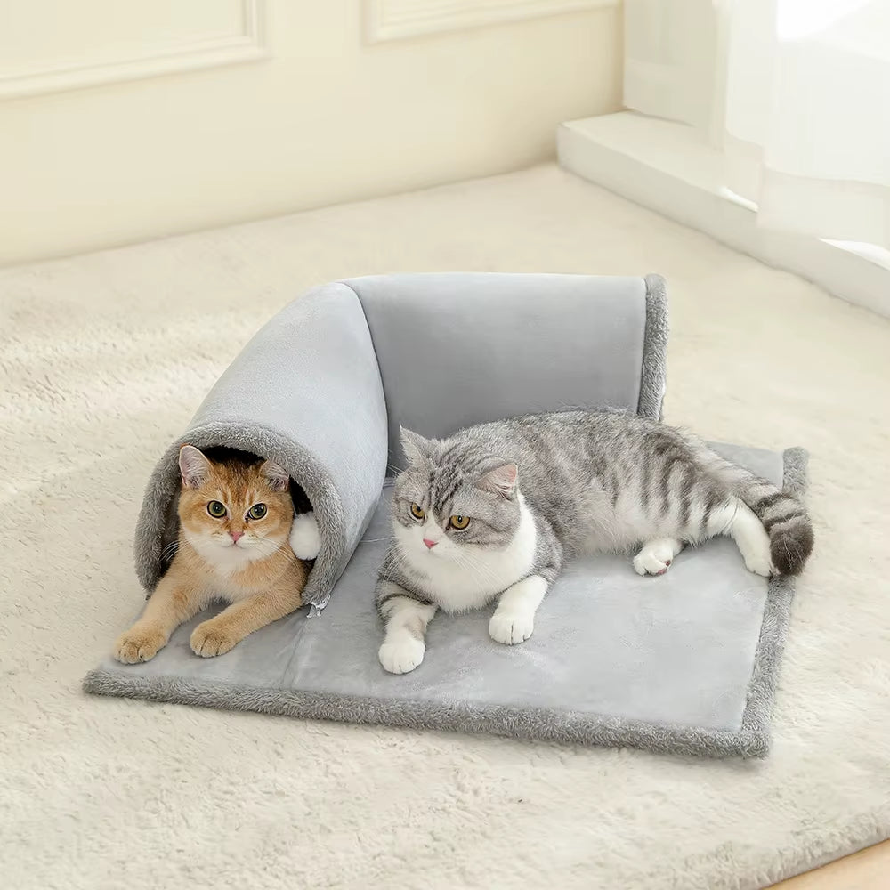 Cozy Cat Tunnel Bed
