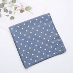 Stylish Plaid & Dots Pet Bandana – Soft Cotton, Washable & Perfect for Puppies & Kittens