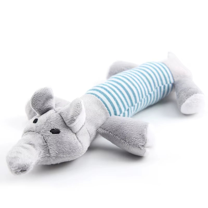 Squeaky Plush Dog Toy