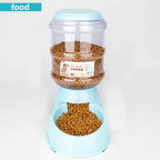 Pet Feeder Bowl & Automatic Water Dispenser