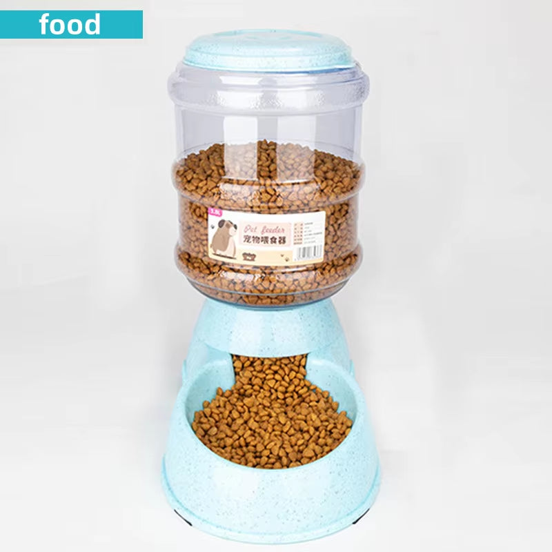 Pet Feeder Bowl & Automatic Water Dispenser