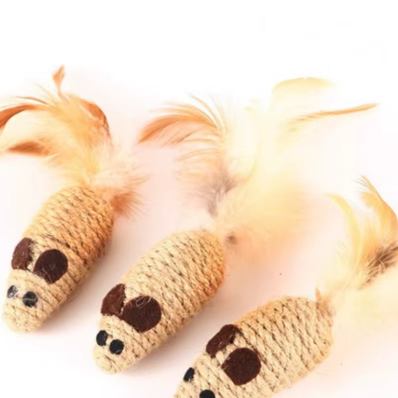 Sisal Mouse Cat Toy
