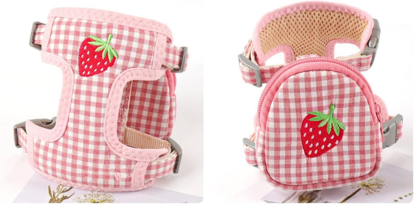Backpack Harness with Leash – Lightweight Mini Carrier for Small Dogs & Cats