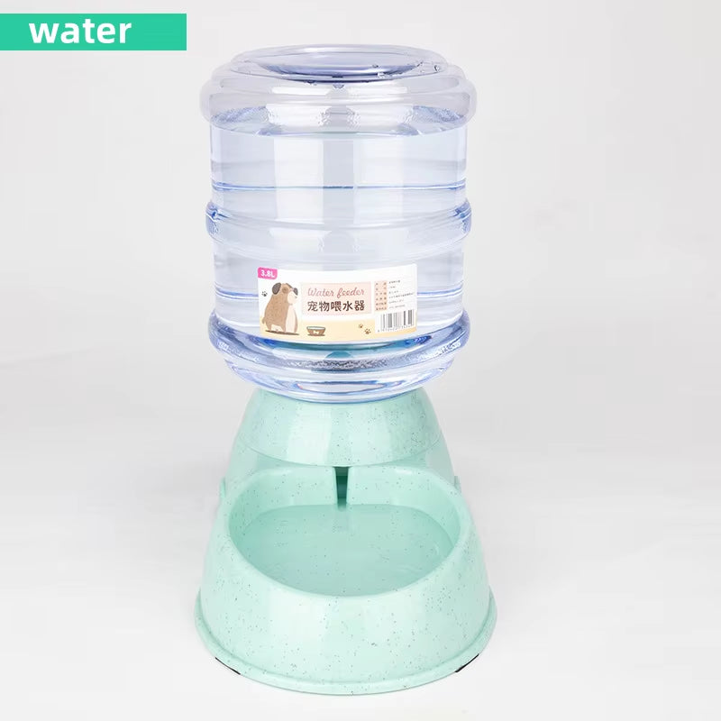 Pet Feeder Bowl & Automatic Water Dispenser