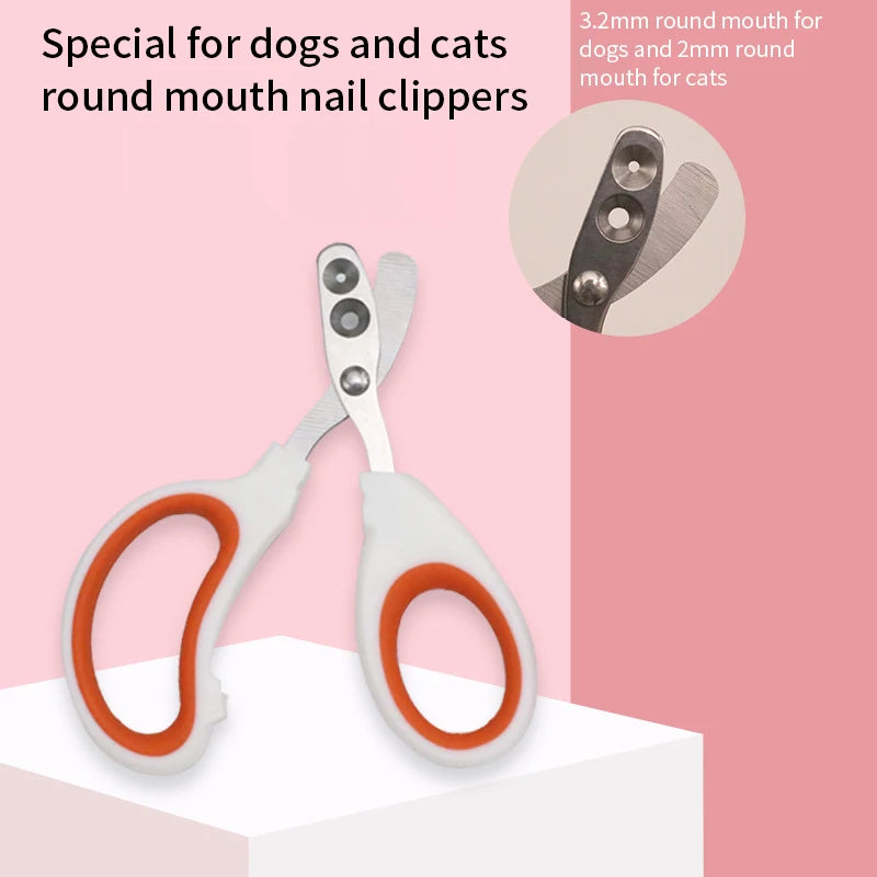 Stainless Steel Cat & Puppy Nail Clippers