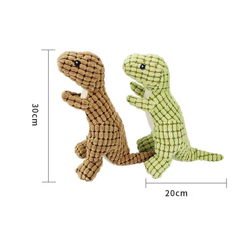 Dinosaur Plush Chew Toy