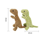 Dinosaur Plush Chew Toy